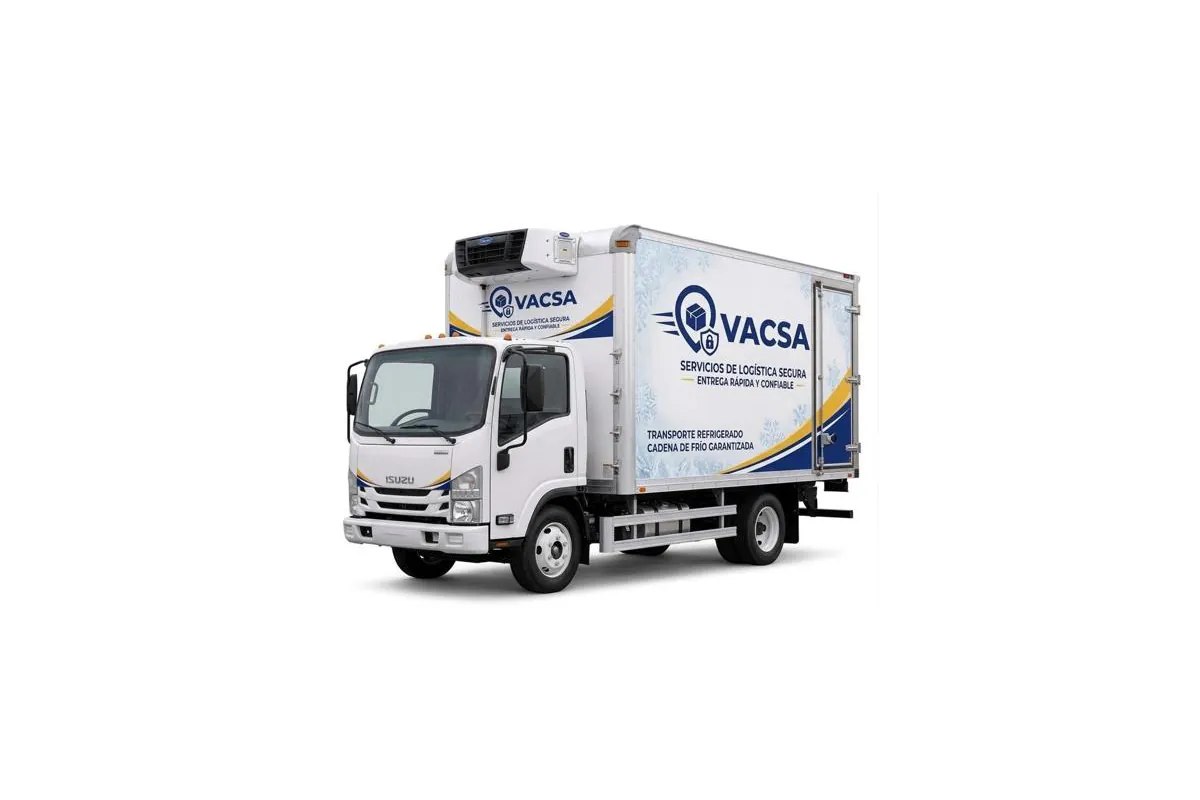 Camión Isuzu refrigerado de VACSA