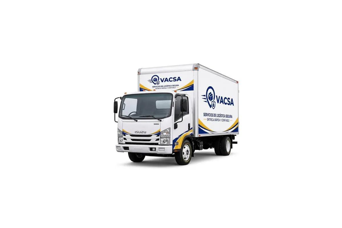 Camión Isuzu de carga seca de VACSA